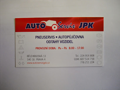Autoservis JPK - Pneuservis