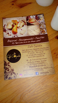 Cafe Cupedia à Schwedeneck carte