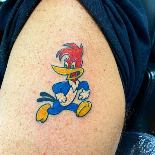 Explore face tattoo ideas for women, creative tattoo ideas in Sioux City, available at Living Art Tattoo Studio