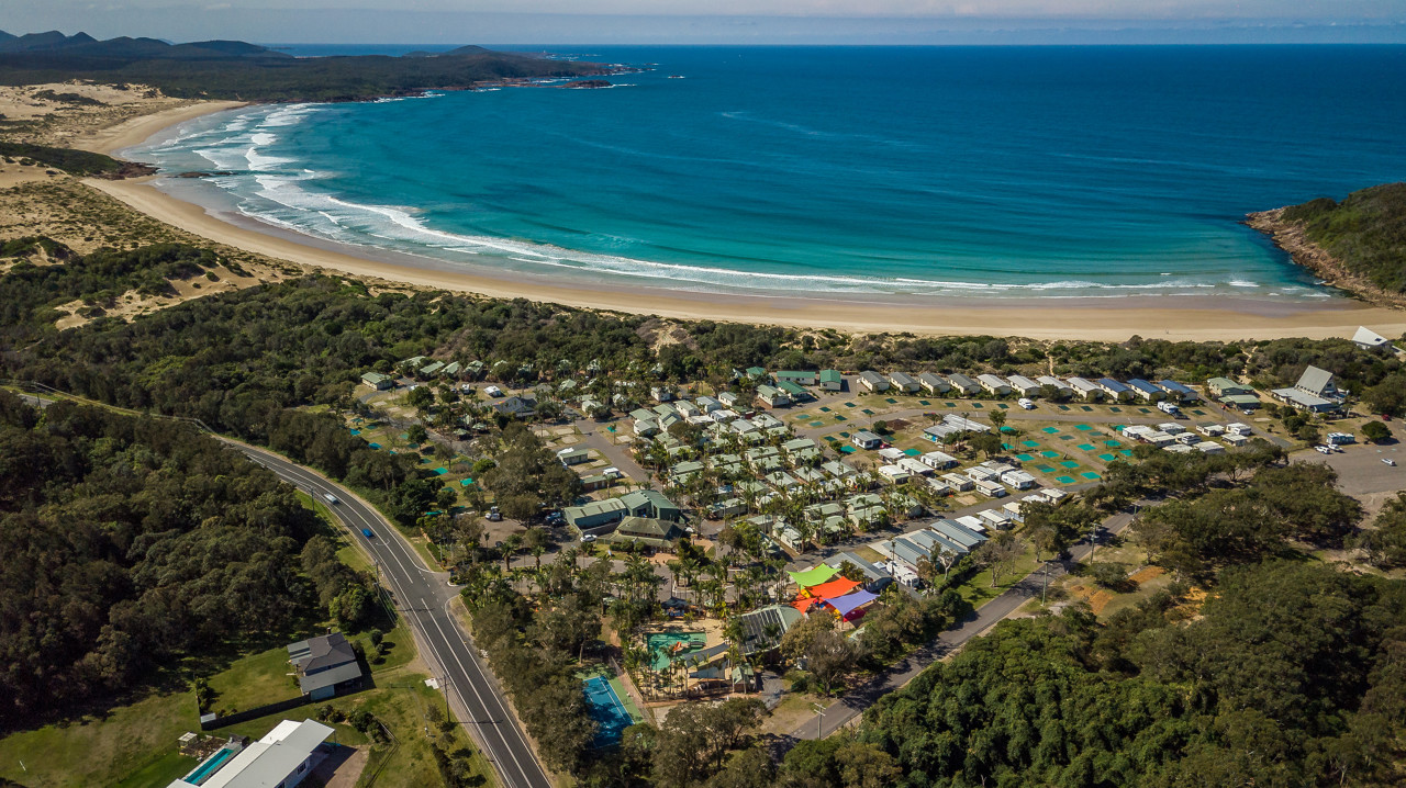 Photo de One Mile Beach - endroit populaire parmi les connaisseurs de la détente