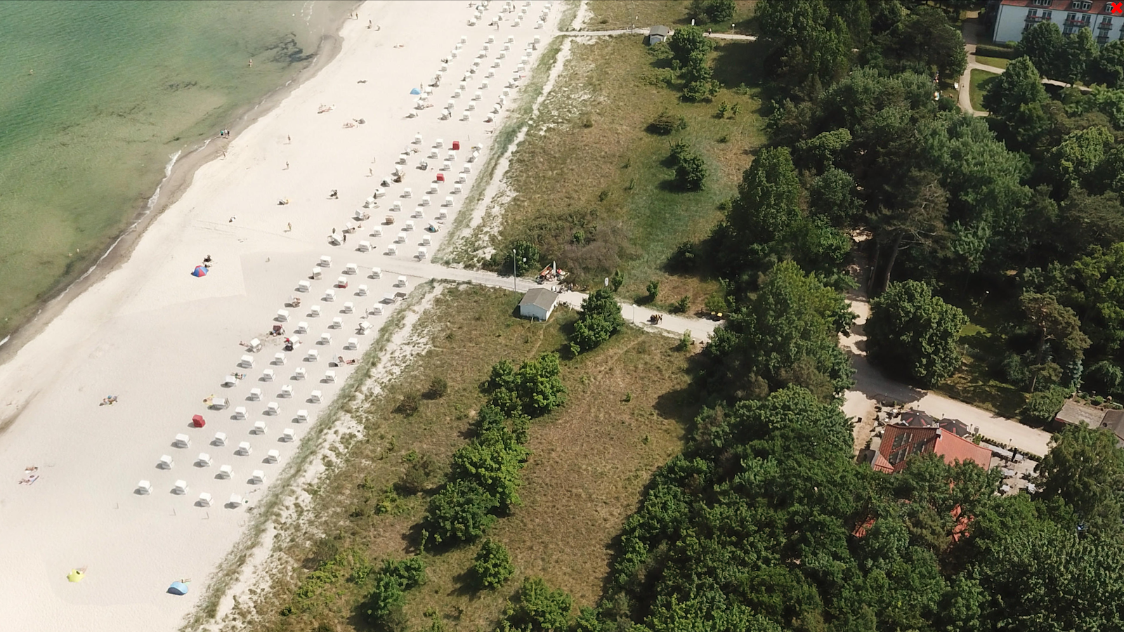 Zdjęcie Plaża Boltenhagen położony w naturalnym obszarze