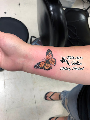 Explore 3 initial tattoo ideas, creative tattoo ideas in San Diego, available at Wylde Sydes Tattoo & Body Piercing