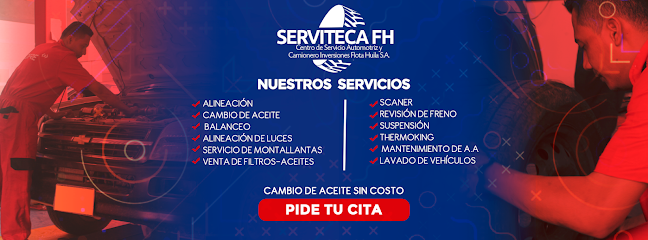 Centro de Servicio Automotriz y Camionero Inversiones Flota Huila S.A - Taller de revisión de automóviles en Neiva, Huila, Colombia