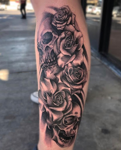 Explore peck tattoo ideas, creative tattoo ideas in Pittsburg, available at Delta Art & Tattoo