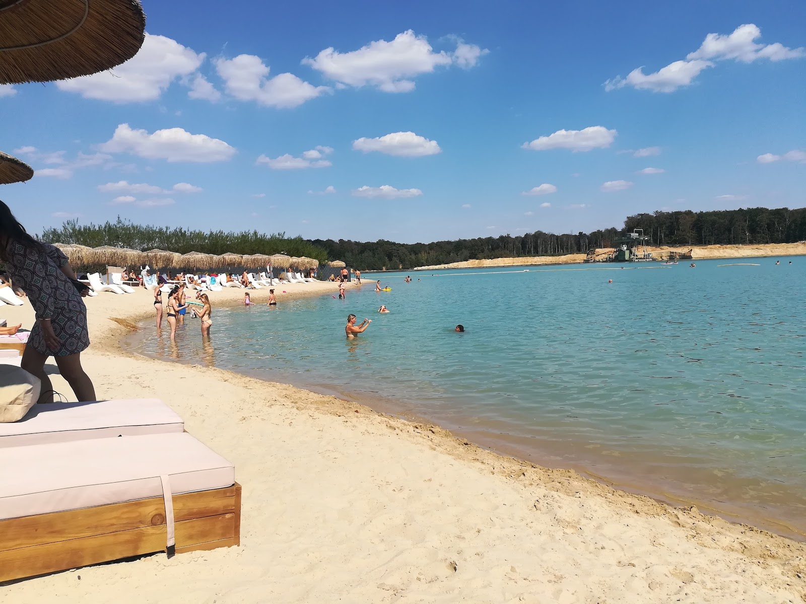 Foto van Pinta Strand en de nederzetting