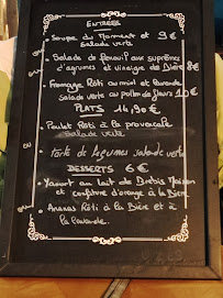 Menu / carte de Le piège à Uzès