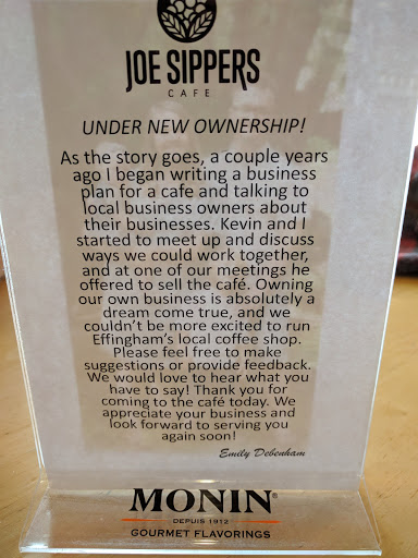 Coffee Shop «Joe Sippers Cafe», reviews and photos, 114 S 4th St, Effingham, IL 62401, USA