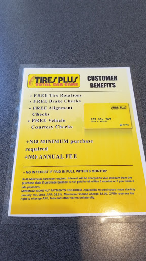 Tire Shop «Tires Plus», reviews and photos, 12700 Wayzata Blvd, Minnetonka, MN 55305, USA
