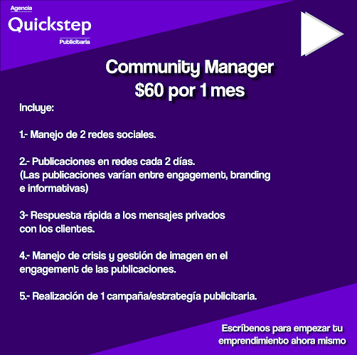 Opiniones de Agencia publicitaria Quickstep en Guayaquil - Agencia de publicidad