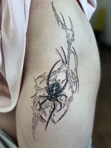 Explore sleep token tattoo ideas, creative tattoo ideas in Rogers, available at Ink Solutions Tattoo