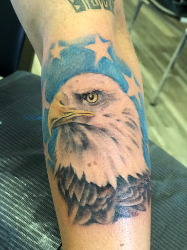 Explore native american tattoo ideas for men, creative tattoo ideas in Schuylkill Haven, available at Altered Ego Studios