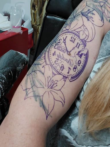 Explore ideas for arm tattoos, creative tattoo ideas in Zephyrhills, available at Lions Den Tattoo Company