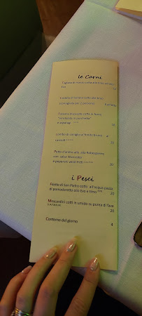 Restaurant Ristorante Penacio à Arcugnano (le menu)