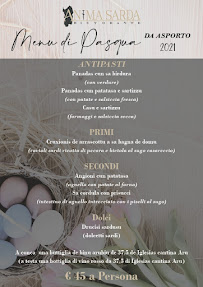 Restaurant spécialisé dans la cuisine de Sardaigne Anima Sarda à Cantù (le menu)