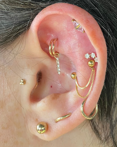 Explore gemini constellation tattoo ideas, creative tattoo ideas in Buffalo, available at CowPok Piercing Tattoo Gallery