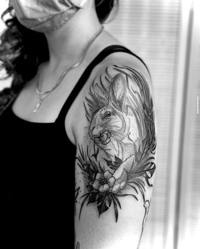 Explore three heart tattoo ideas, creative tattoo ideas in Cedar Falls, available at Honey and Vinegar Tattoos