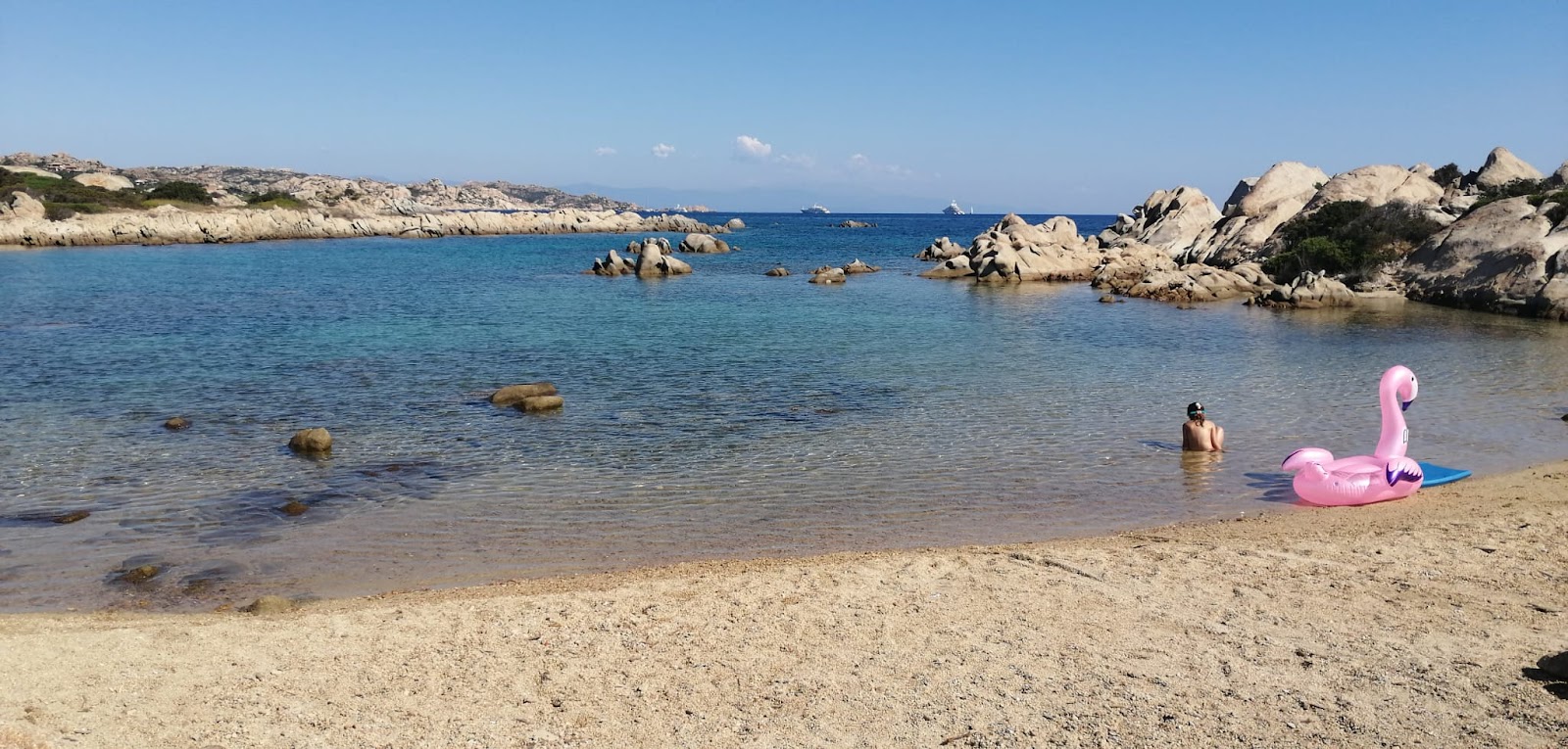 Foto van Spiaggia Testa Del Polpo met kleine baai