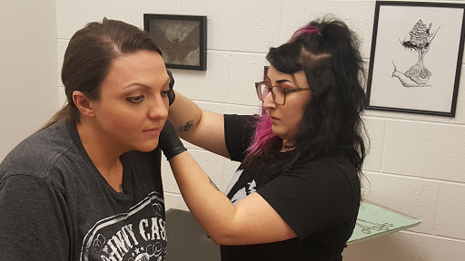 Explore chest shoulder tattoo ideas, creative tattoo ideas in Brighton, available at Alchemy Art Collective