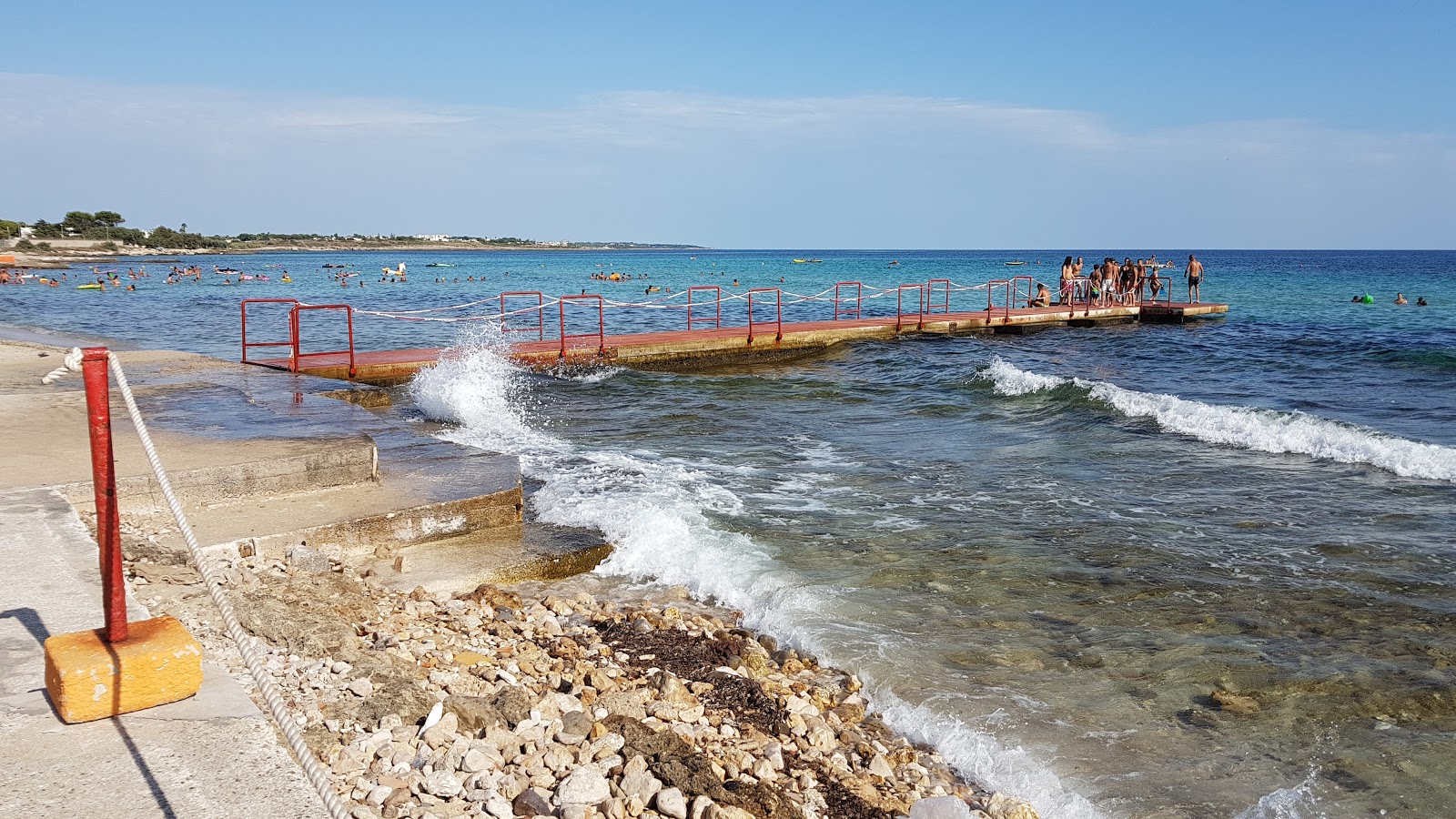 Spiaggia Ufficiali'in fotoğrafı plaj tatil beldesi alanı