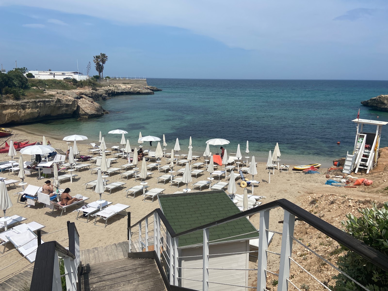 Foto de Porto Giardino Beach com alto nível de limpeza