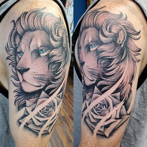 Explore broken hearted tattoo ideas, creative tattoo ideas in Nashville, available at Titan Tattoo