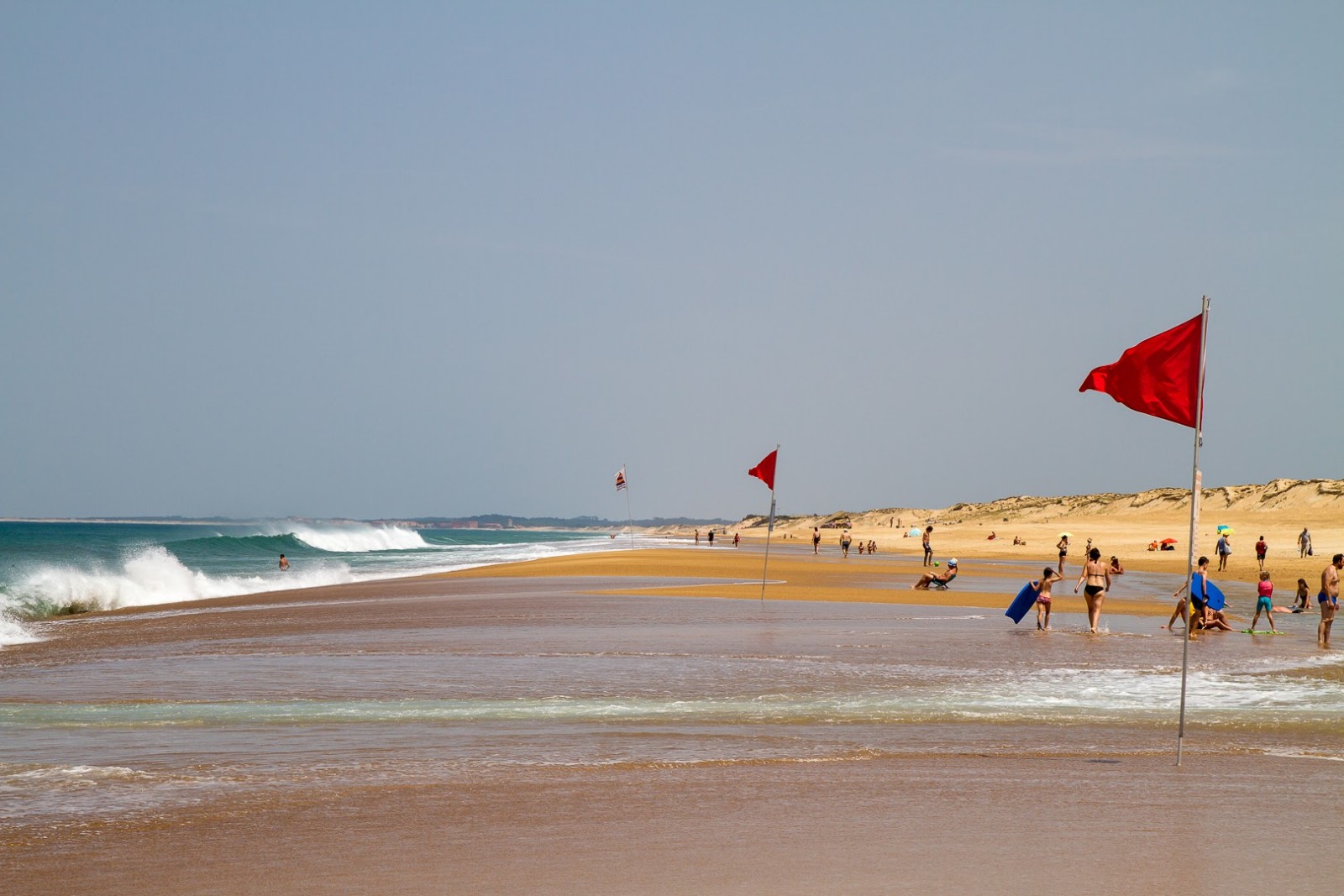Foto von Ondres Strand mit langer gerader strand