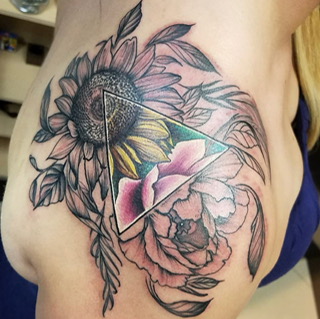 Explore dice tattoo ideas, creative tattoo ideas in Orlando, available at Full Circle Tattoo Collective