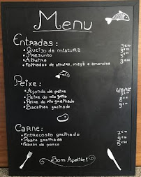 Menu du Petiscaria Preguiça à Mós