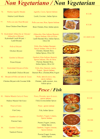 New Delhi Indian Restaurant à Rome menu