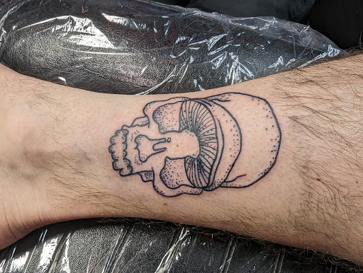 Find guy best friend tattoo ideas for your next unique tattoo in Englishtown at Battlefront Tattoo Company