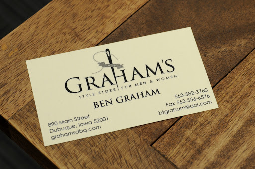 Clothing Store «Grahams Style Store», reviews and photos, 890 Main St #100, Dubuque, IA 52001, USA