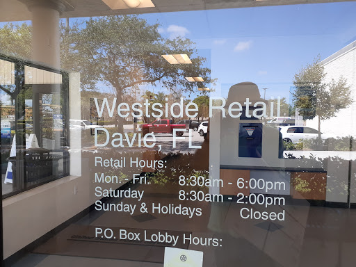 Post Office «United States Postal Service», reviews and photos, 11528 W State Rd 84, Davie, FL 33325, USA