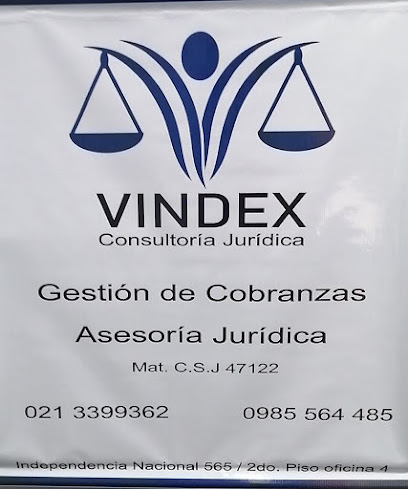 VINDEX CONSULTORIA JURÍDICA-GESTIÓN DE COBRANZAS