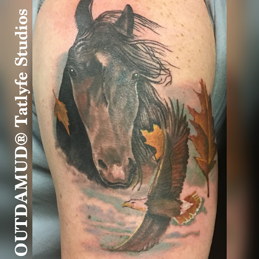 Explore tattoo chest ideas, creative tattoo ideas in Savannah, available at Tatlyfe Studios