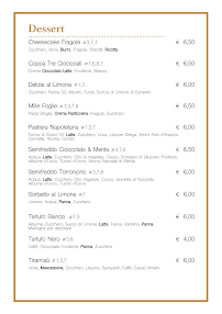 Carte du Ristorante & Pizzeria Fortuna à Brescia