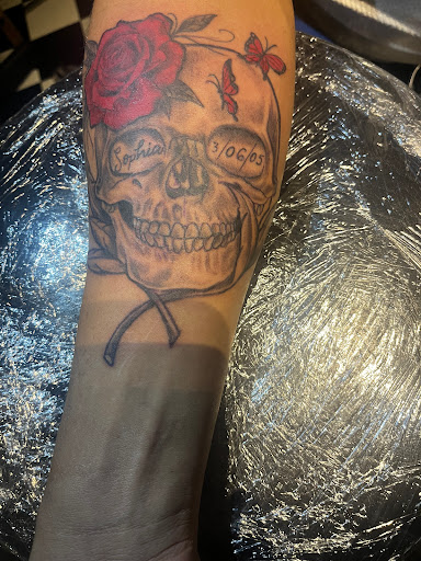Explore picasso tattoo ideas, creative tattoo ideas in Houston, available at Ink Love Tattoos