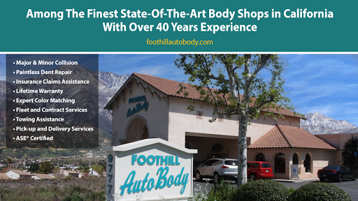 Auto Body Shop «Foothill Auto Body», reviews and photos, 9777 E Foothill Blvd, Rancho Cucamonga, CA 91730, USA