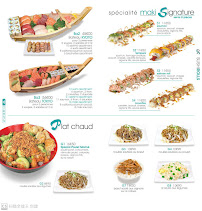 Carte du Sushi Rolls à Gentilly