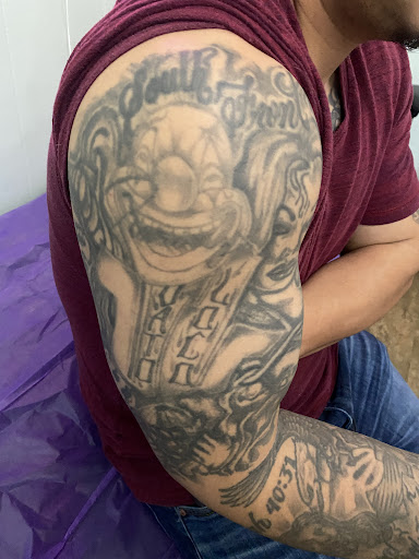 Explore goku tattoo ideas, creative tattoo ideas in Lake Jackson, available at Second Chance Laser Tattoo Removal