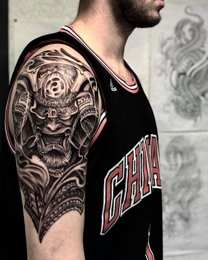 Explore thigh tattoo ideas woman, creative tattoo ideas in Saint Paul, available at Supreme Art Of War Inc