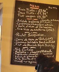 Restaurant Au Pied de l'Escalier à Clisson - menu / carte