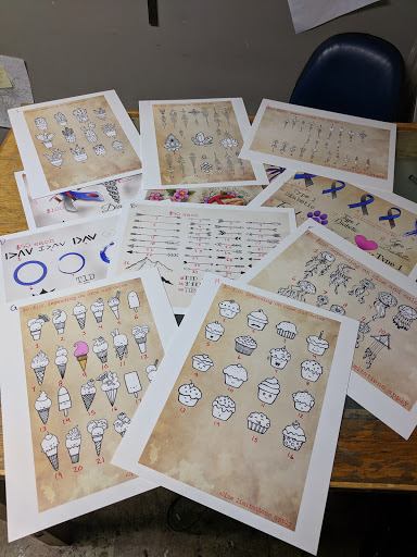 Explore letter tattoos ideas, creative tattoo ideas in Salt Lake City, available at SLC Ink Tattoo Salt Lake City, Utah