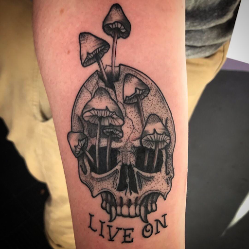 Explore cyberpunk 2077 tattoo ideas, creative tattoo ideas in Saint Augustine, available at Ms. Deborahs Fountain of Youth Tattoo & Body Piercing