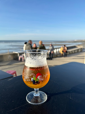 L'entrée de digue à Wimereux