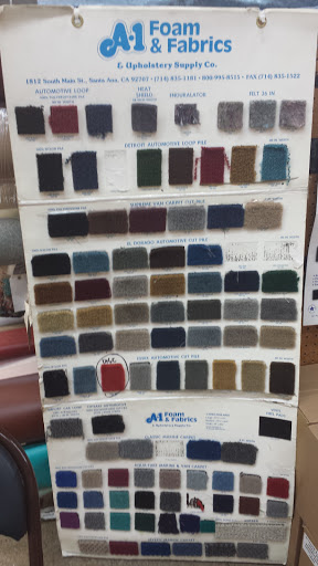 Fabric Wholesaler «A-1 Foam & Fabrics & Upholstery Supply Co.», reviews and photos, 1812 S Main St, Santa Ana, CA 92707, USA