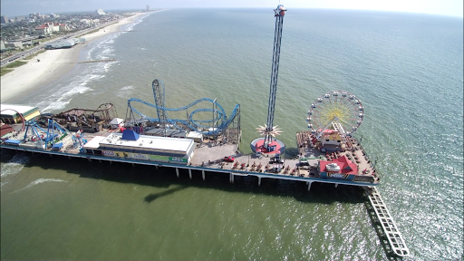 Amusement Park «Galveston Island Historic Pleasure Pier», reviews and photos, 2501 Seawall Blvd, Galveston, TX 77550, USA