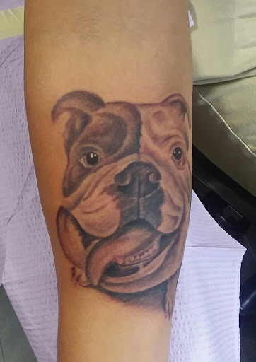 Explore upper thigh tattoo ideas, creative tattoo ideas in Pigeon Forge, available at Black Orchid Tattoo Studio