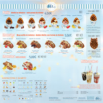 Menu du HEY MATE - Gelado de Rolinho & Bubble Waffle - CascaiShopping à Alcabideche