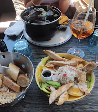 Plats et boissons du Restaurant de fruits de mer A Vista à Ajaccio - n°9