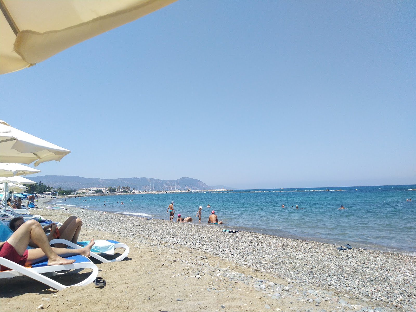 Photo de Latchi beach - endroit populaire parmi les connaisseurs de la détente